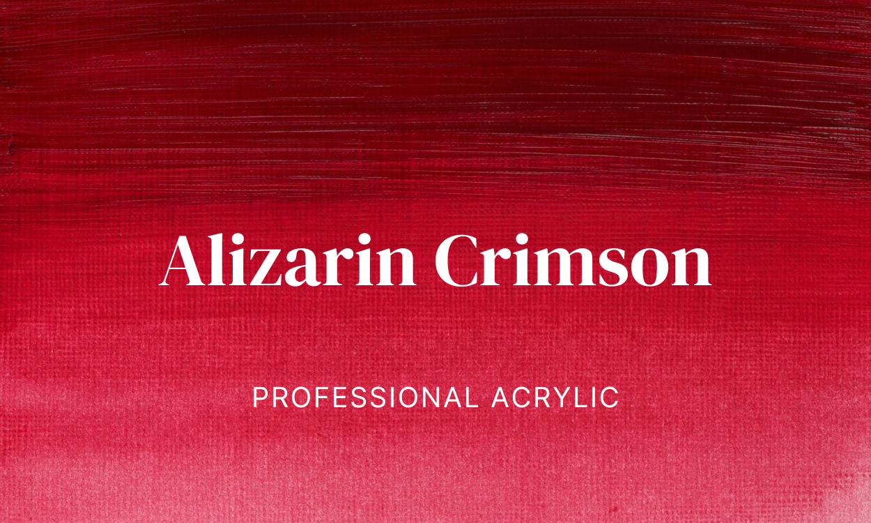 Colour story: Alizarin Crimson – Winsor & Newton NA